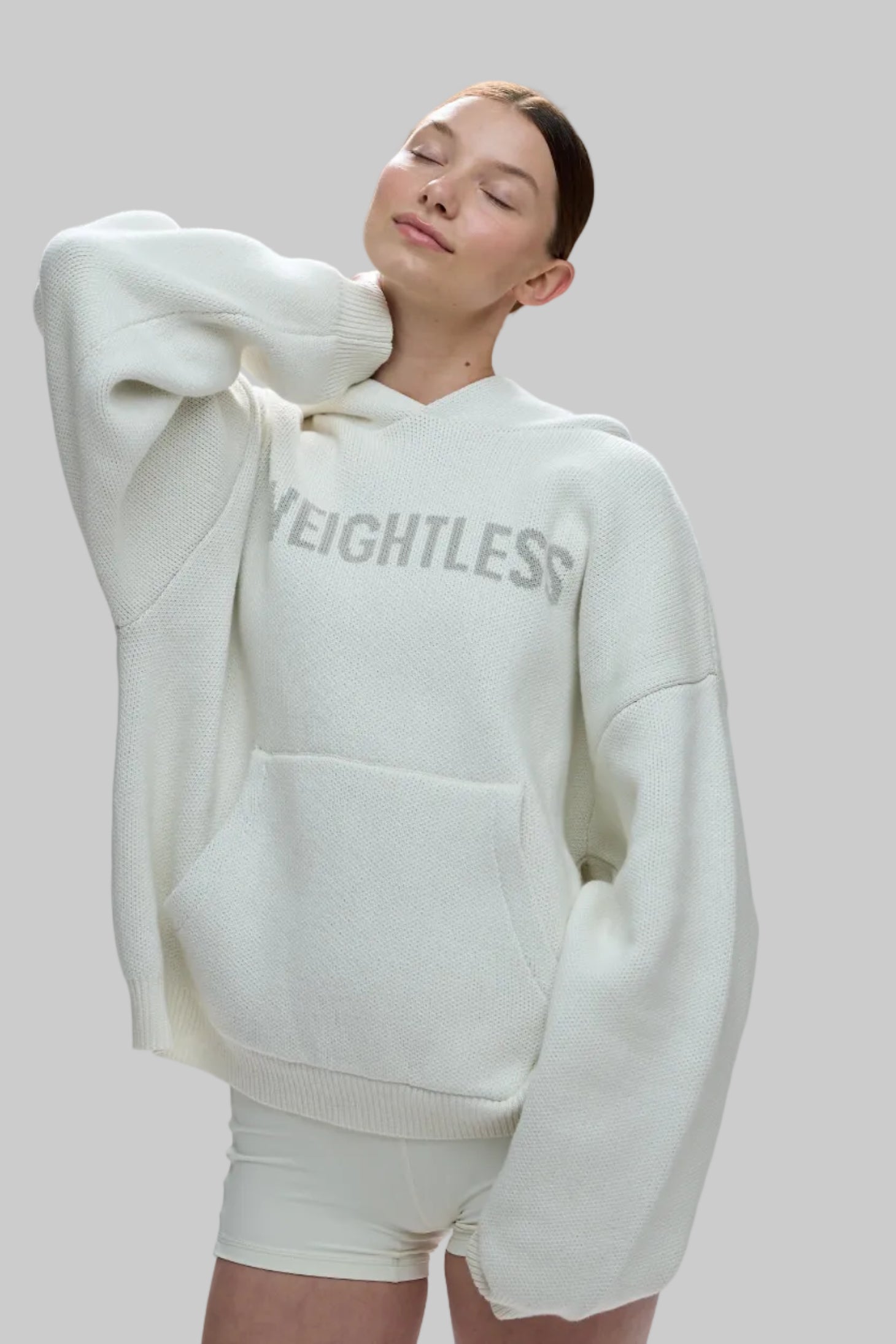 Heavy Knit Quiet Cloud Hoodie