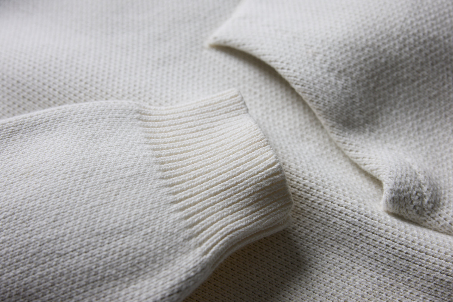 Heavy knit hoodie